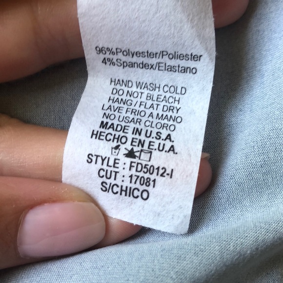 Navy floral dress - Picture 4 of 5